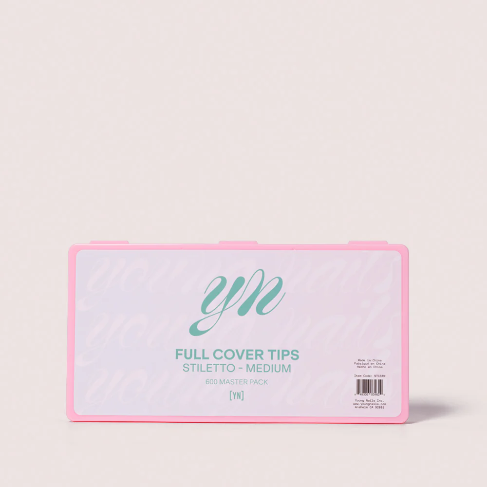 Full Cover Tips, Stiletto Medium, 600 Master Pack