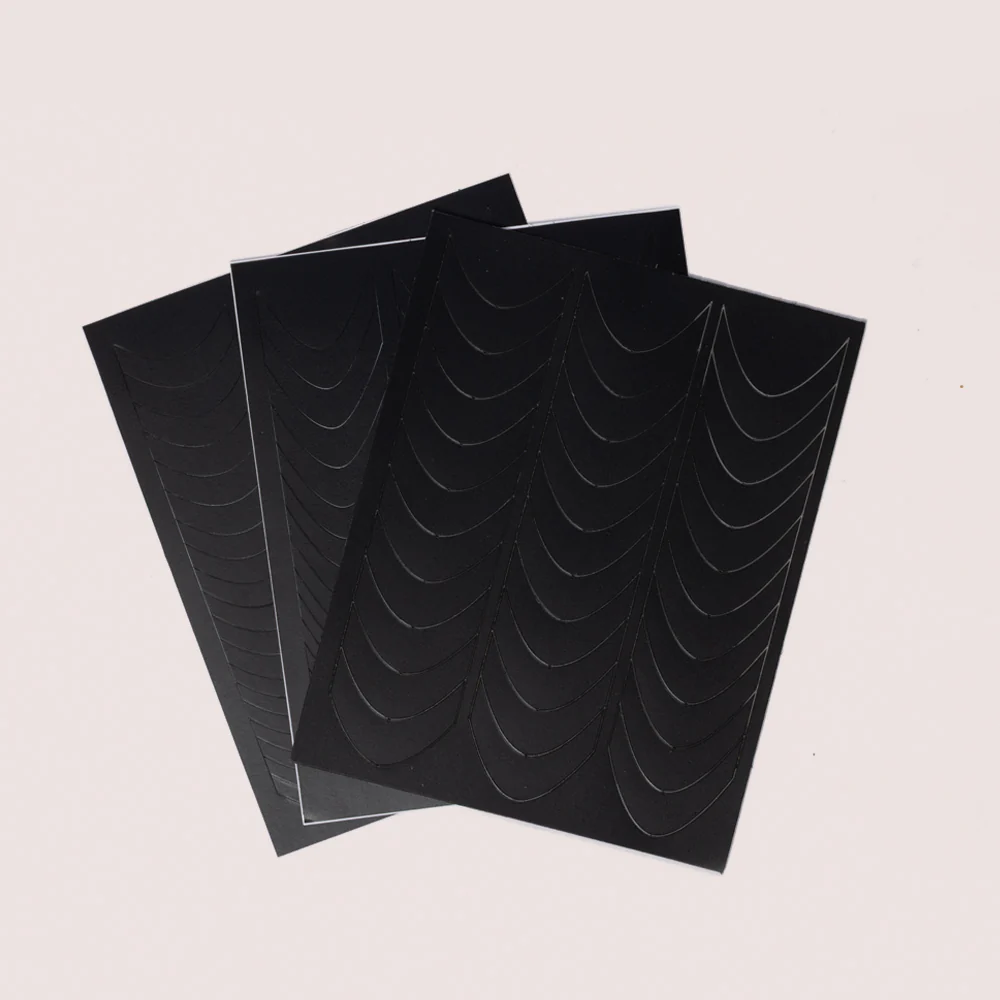 Nail Art Stencils, 3 Sheets - Image 2