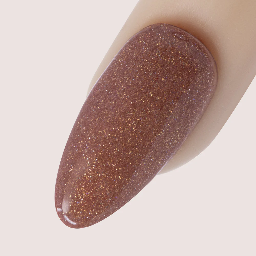 15g, Rock God Blitz, Light Copper with Fine Gold Glitter