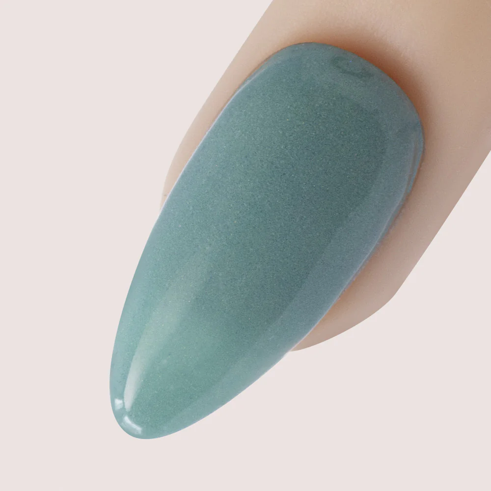 15g, Scrubs, Pastel Teal Mint with Light Gold Shimmer